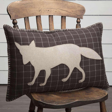 Wyatt Fox Applique Pillow 14x22 VHC Brands - The Fox Decor